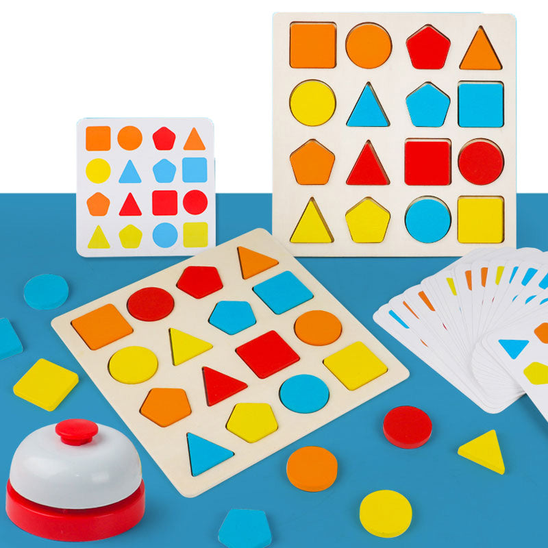 Jeu éducatif anti-écran – Apprentissage des formes et des couleurs pour enfants(2–6 ans)