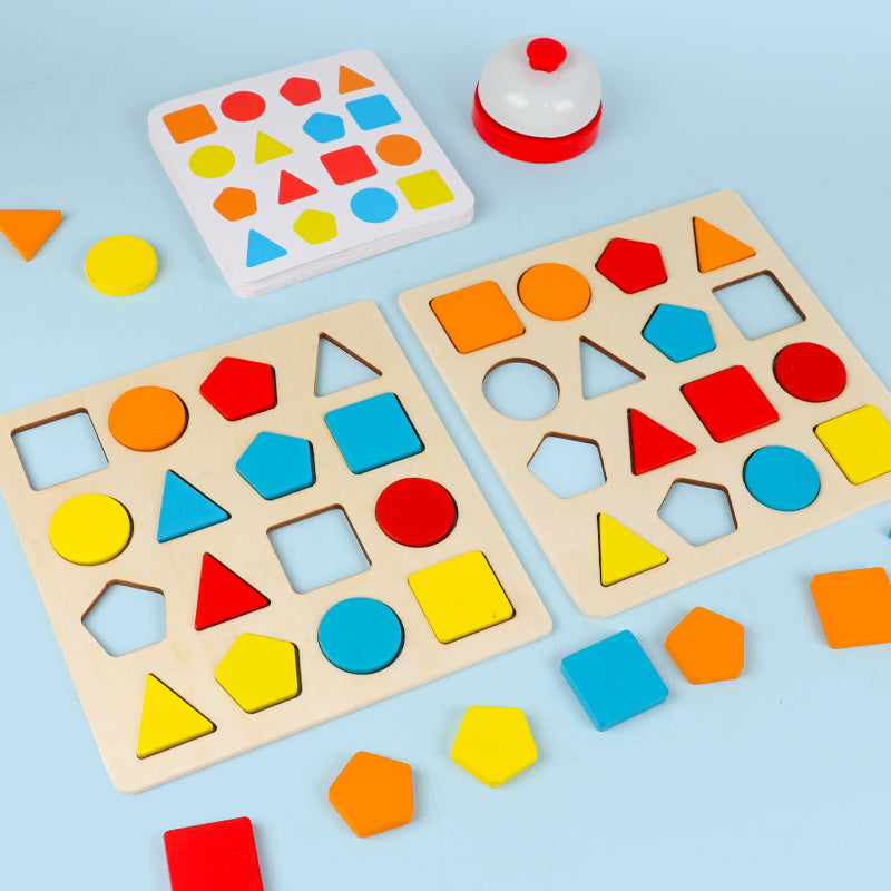 Jeu éducatif anti-écran – Apprentissage des formes et des couleurs pour enfants(2–6 ans)